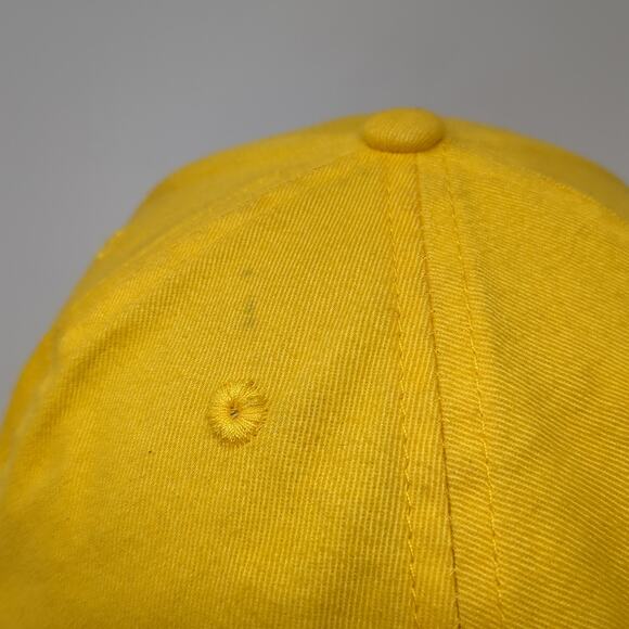 The Filibuster Strapback Baseball Cap Yellow One Size Adjustable Embroidered AMC - Picture 8 of 11